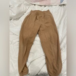 brown american eagle sweatpants